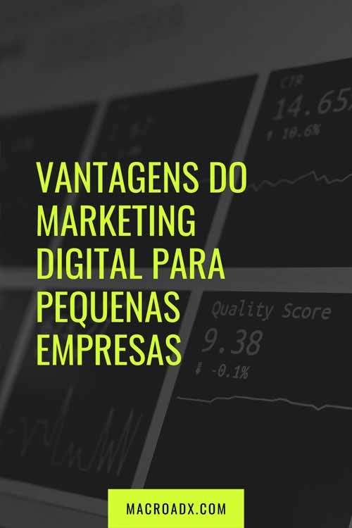 Vantagens do marketing digital para pequenas empresas